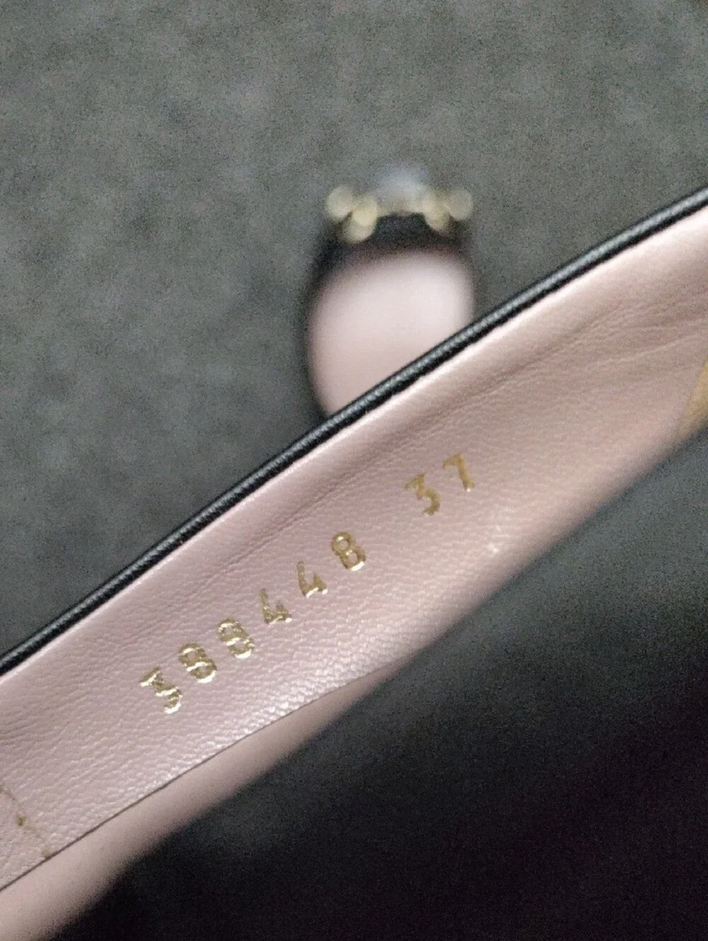 Gucci Black Leather Peep-Toe Heels with Gold Horsebit